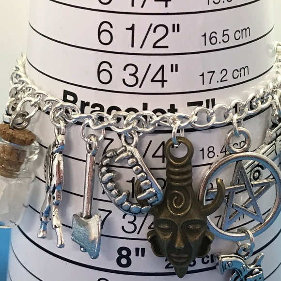 Supernatural Charm Bracelet  SPN Fandom - Picture 3 of 7